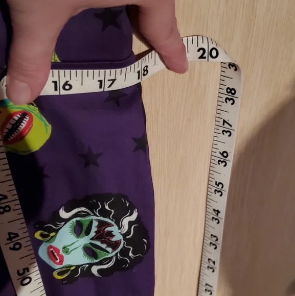 Vixen By Micheline Pitt Ben Cooper Purple Mask Sweetheart Wiggle Dress Sz 2x GUC - Picture 6 of 9